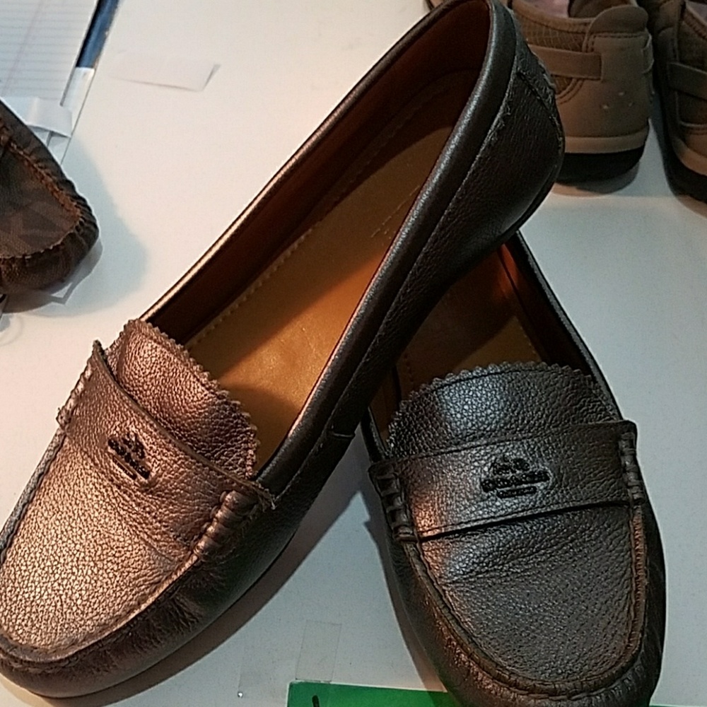Coach loafers,  worn one weekend only!
